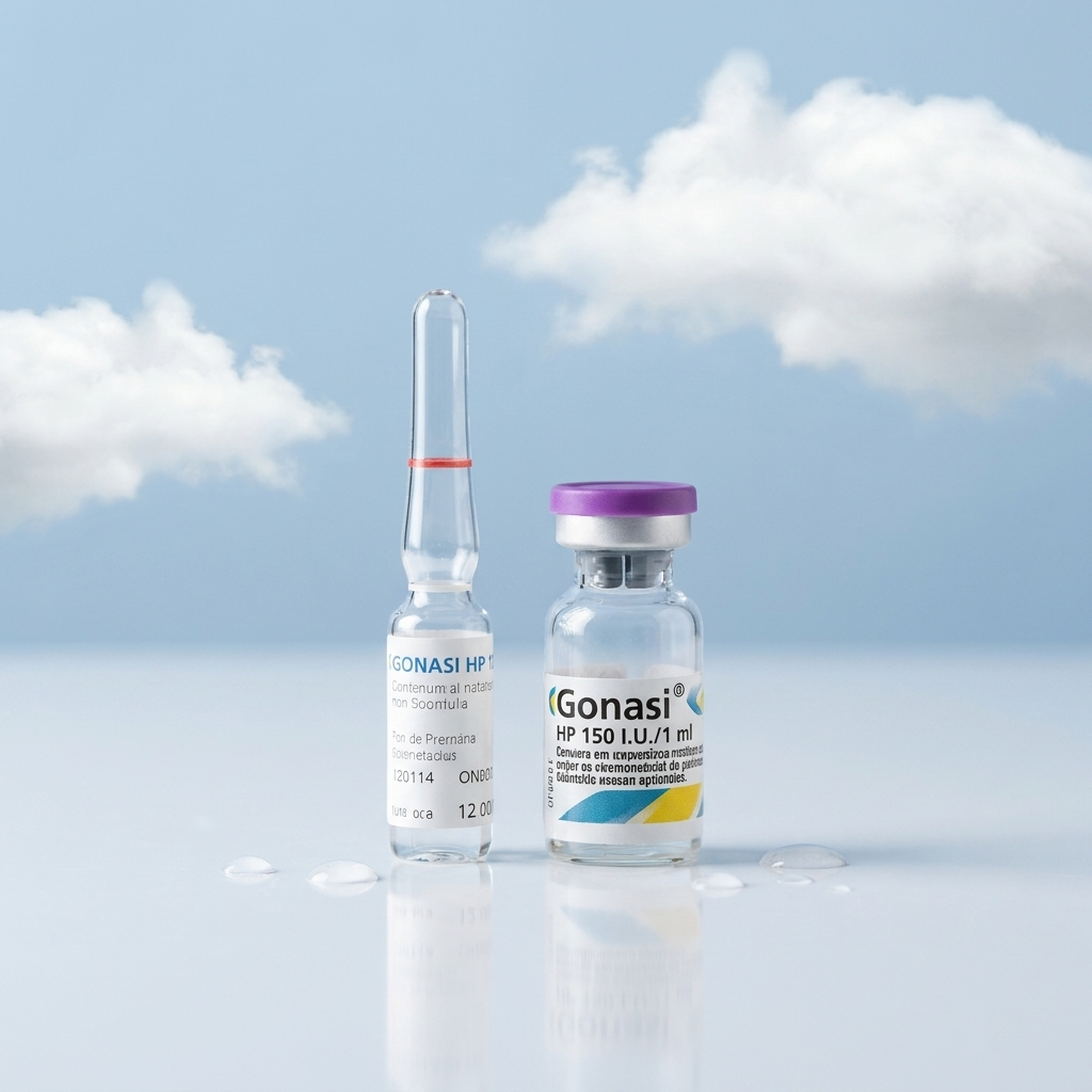 Gonasi HP 5000 U.I. — Chorionic Gonadotropin — Blue Sky Vial Set