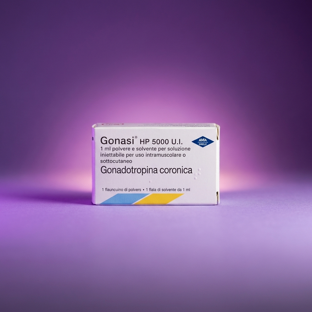 Gonasi HP 5000 U.I. — Chorionic Gonadotropin — Lavender Gradient